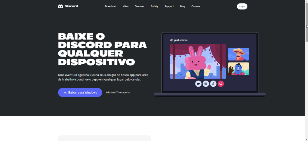 CRIAMOS UM SERVIDOR NO DISCORD