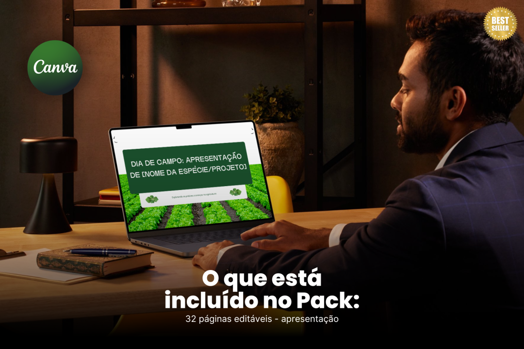 Pack Canva - APRESENTAÇÃO DO DIA DE CAMPO