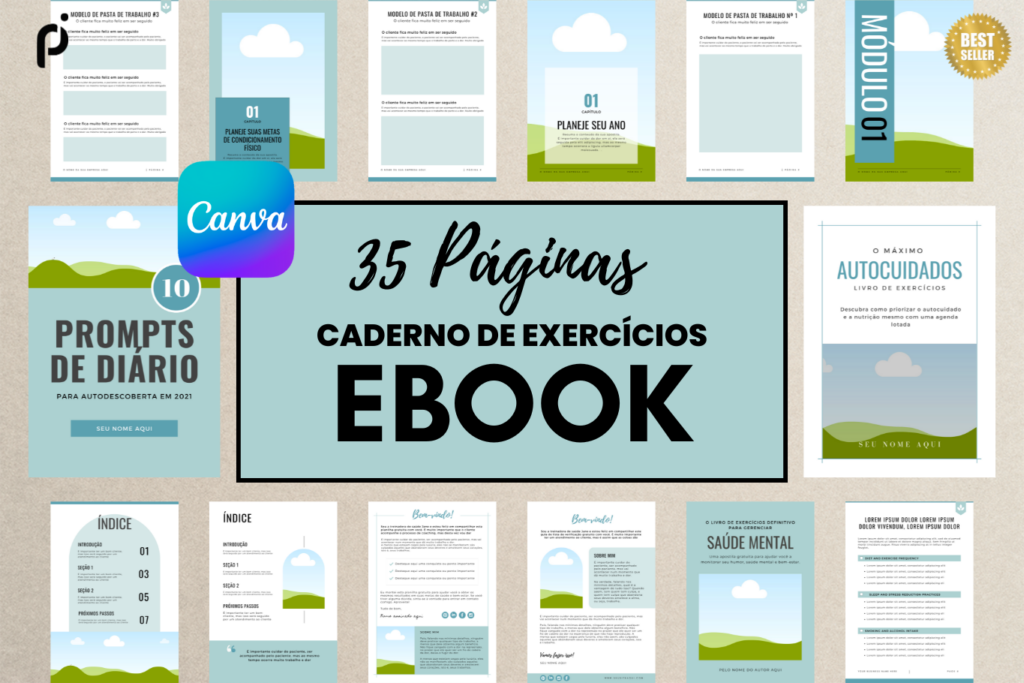 ebook canva template